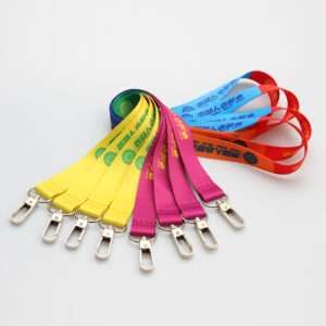 comfortable and soft materia smooth lanyard for