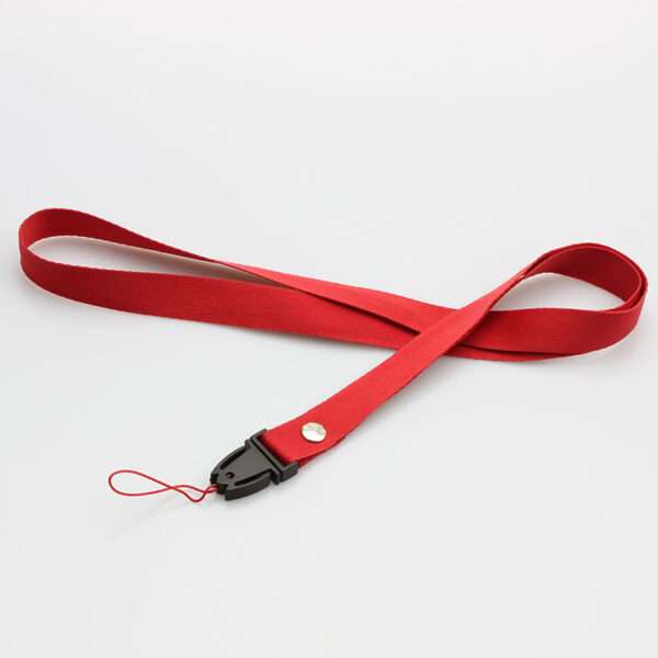 factory custom cheap simple lanyard with metal (2)