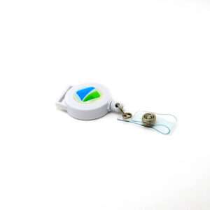 high end round solid color retractable badge (2)